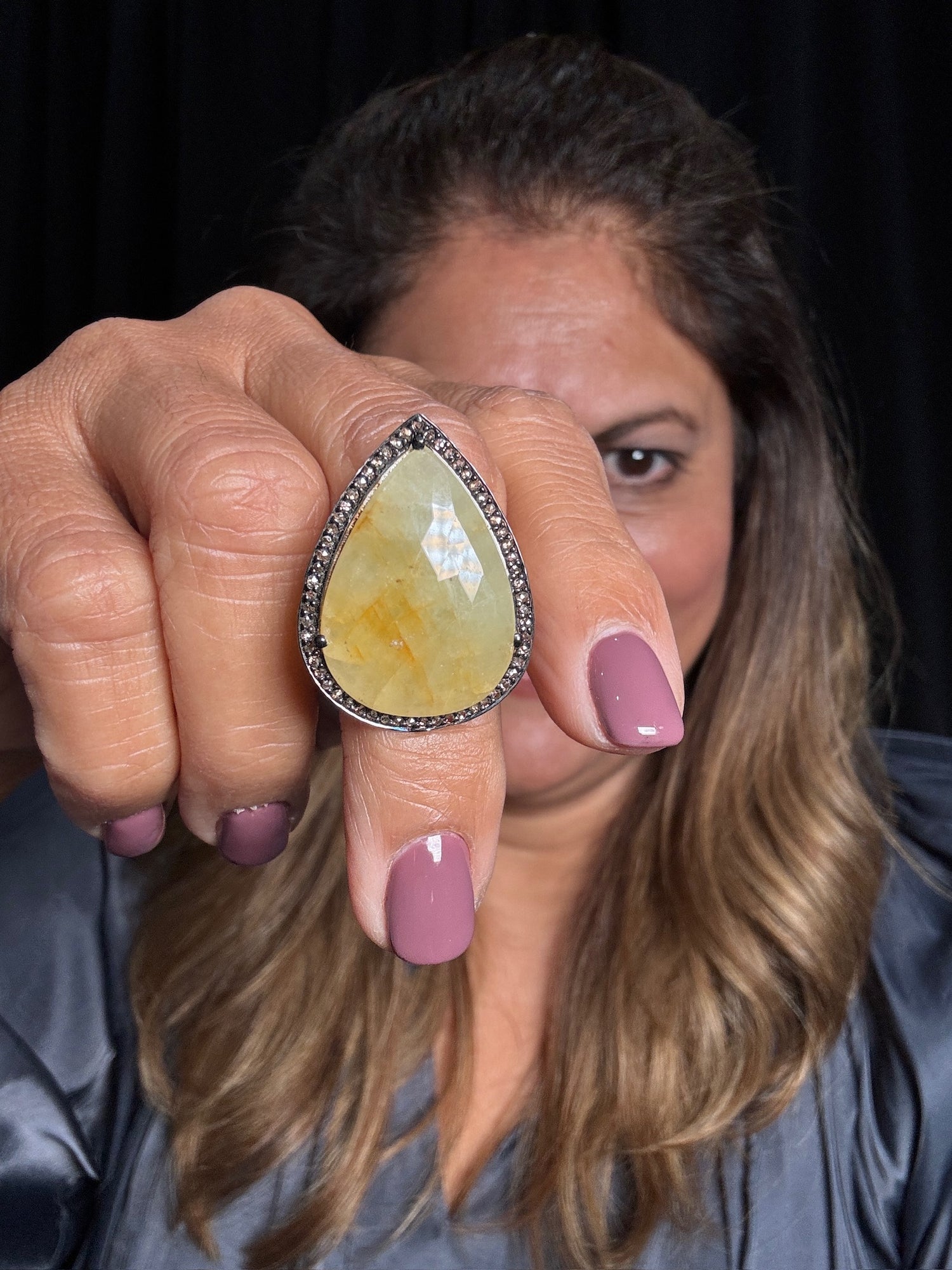 Yellow Yellow Sapphire Ring | Ulka Rocks
