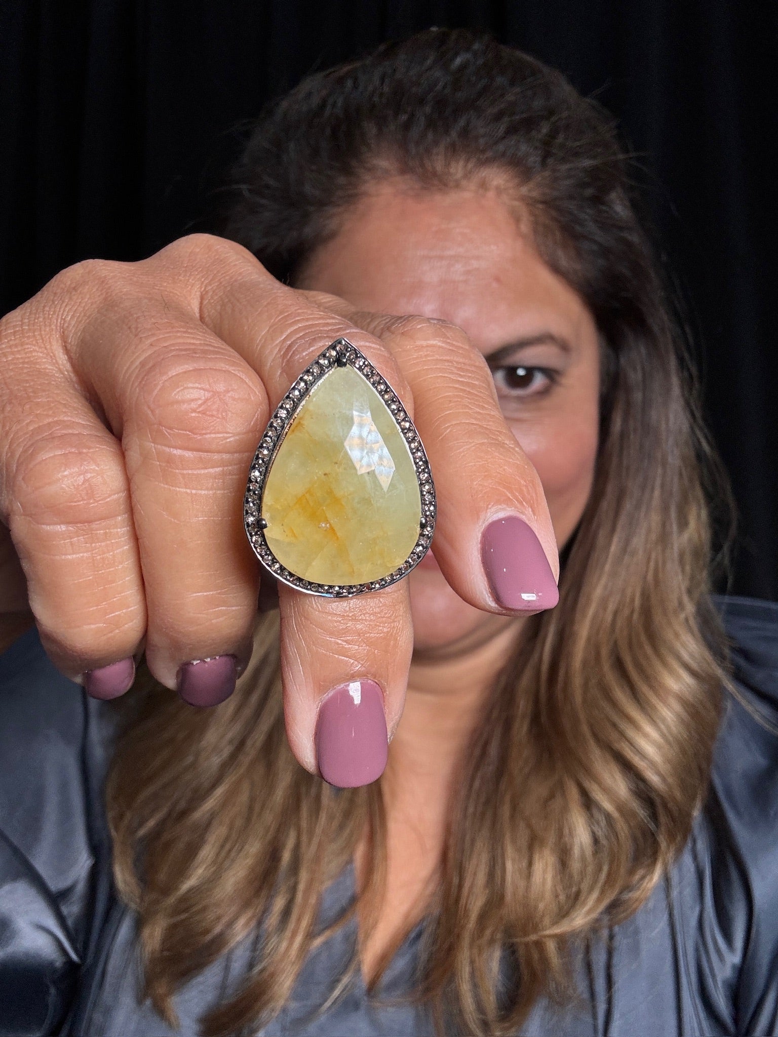 Yellow Yellow Sapphire Ring | Ulka Rocks