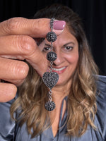 Black Black Spinel Necklace | Ulka Rocks