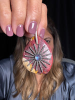 Red Jasper Starburst Pendant | Ulka Rocks