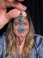 Rare Brown Tourmaline Nuggets Drop Pendants | Ulka Rocks