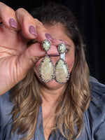 Yellow Yellow Sapphire Earrings | Ulka Rocks