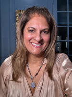 20" Sunstone & Tahitian Pearl Necklace with Diamond Clasp & Brown Moonstone Pendant | Ulka Rocks
