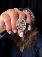 Colored Diamond Ring | Ulka Rocks