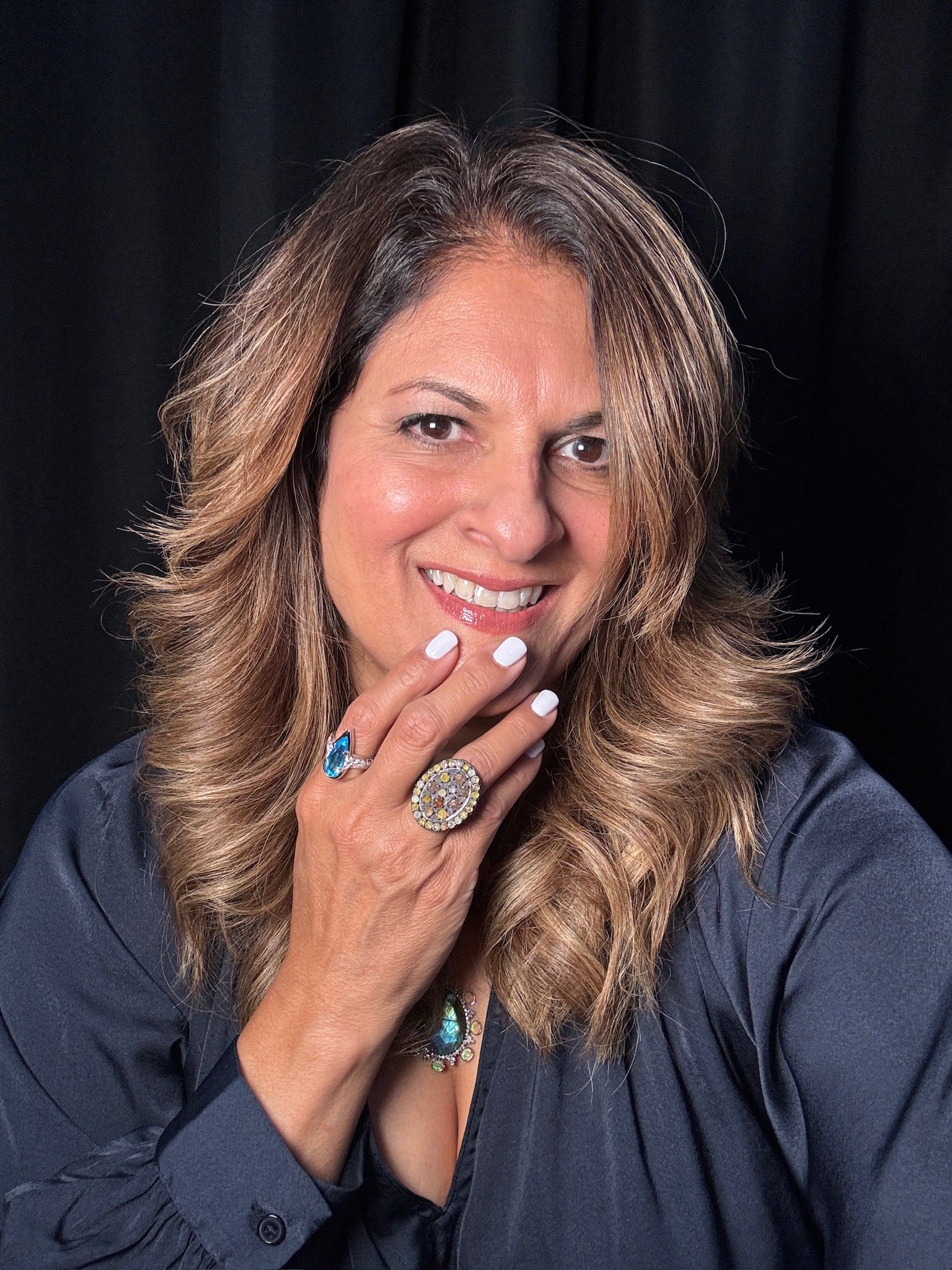 Colored Diamond Ring | Ulka Rocks