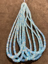 Colorful Ethiopian Opal - Light Blue - Necklace Options