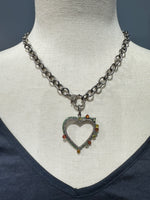 Sapphire Diamond Heart - Green | Ulka Rocks