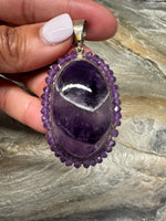 Sterling Silver Pendant - Amethyst | Ulka Rocks