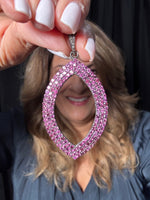 Rhodolite Pink Garnet Oval Pendant | Ulka Rocks