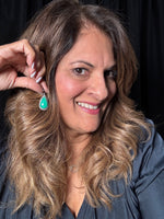 Diamond Sterling Silver Earrings | Ulka Rocks