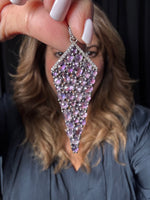 Purple Amethyst Shield Pendant | Ulka Rocks