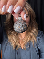 Colored Diamond Dome Pendant | Ulka Rocks