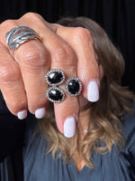 Black Black Spinel Ring | Ulka Rocks