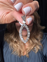 Colored Diamond Marquis Pendant | Ulka Rocks