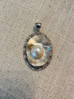 Blister White Pearl Pendants | Ulka Rocks