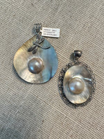 Blister White Pearl Pendants | Ulka Rocks