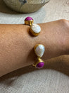 Sample Sale - Pearl and Ruby Cuff