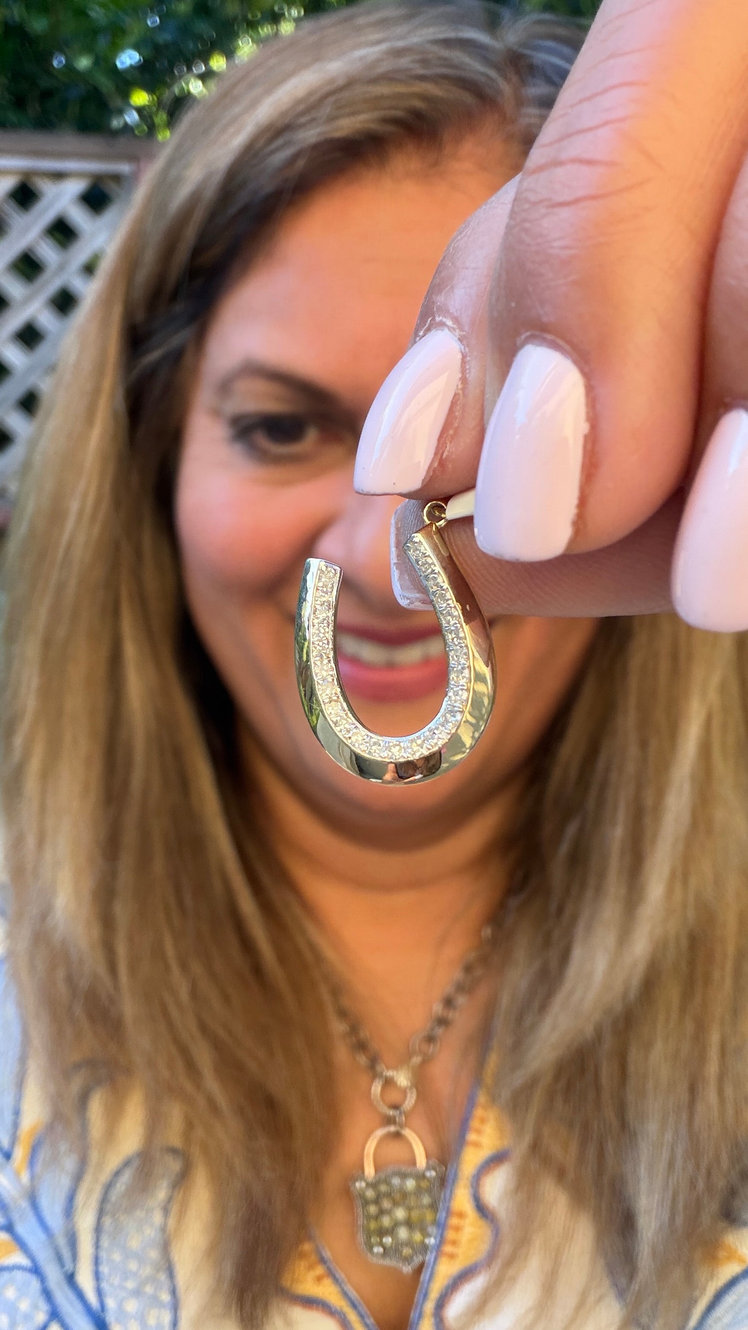 14k Yellow Gold Pendant With Diamond