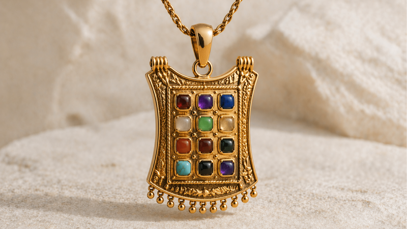 photo of Ulka Rocks Breastplate of Aaaron Pendant