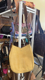 Heritage Brand Marilyn bag No. 897, butterscotch leather back with chain strap