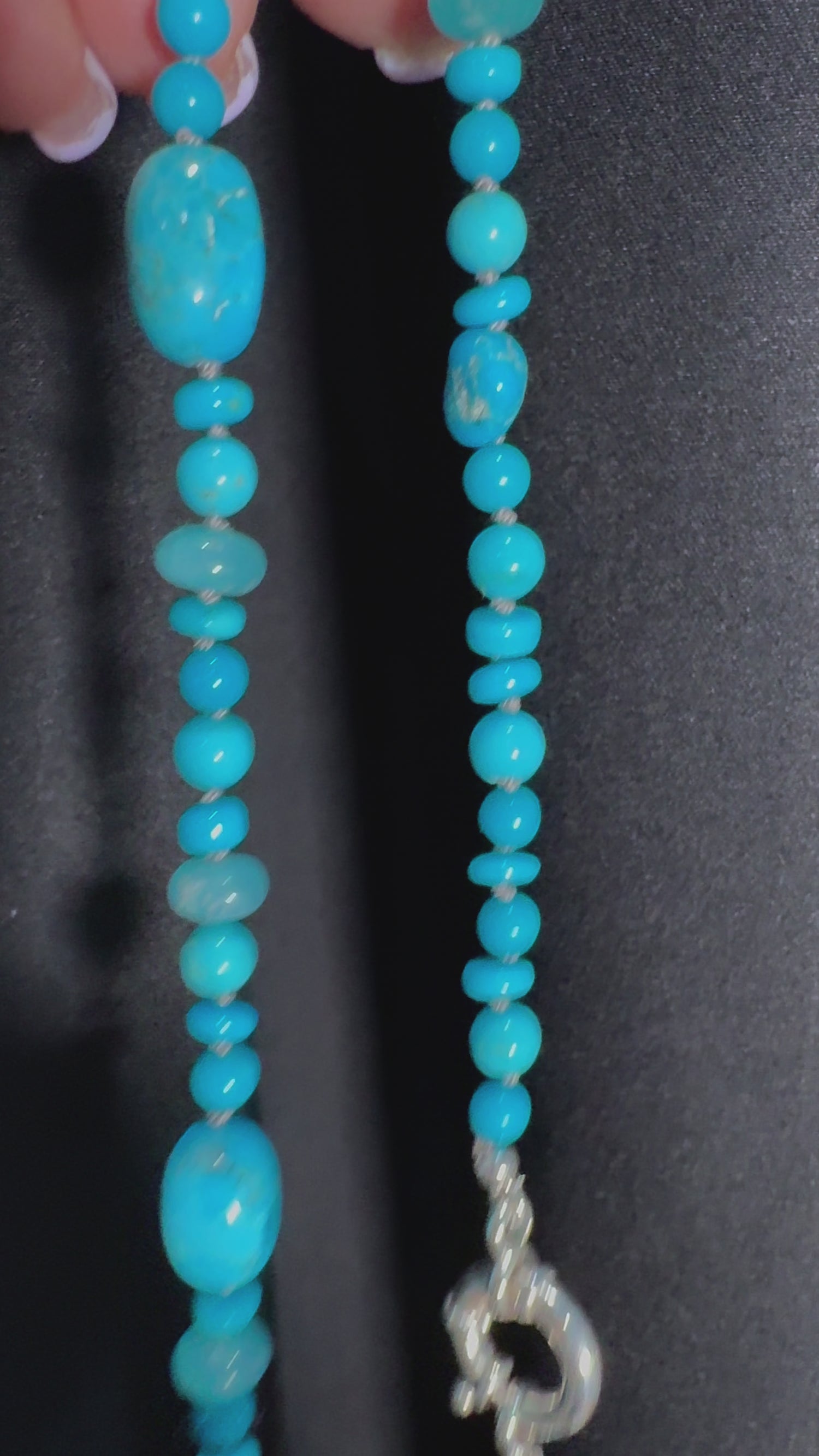 18" Sleeping Beauty & Kingman Turquoise Necklace | Day-to-Night Looks | Feel Bold