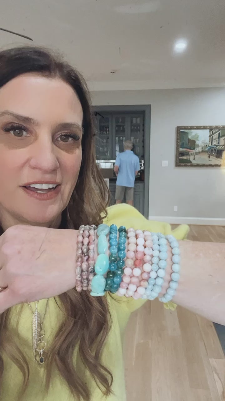 Mystery Bag of 3 Gemstone Stretch Bracelets