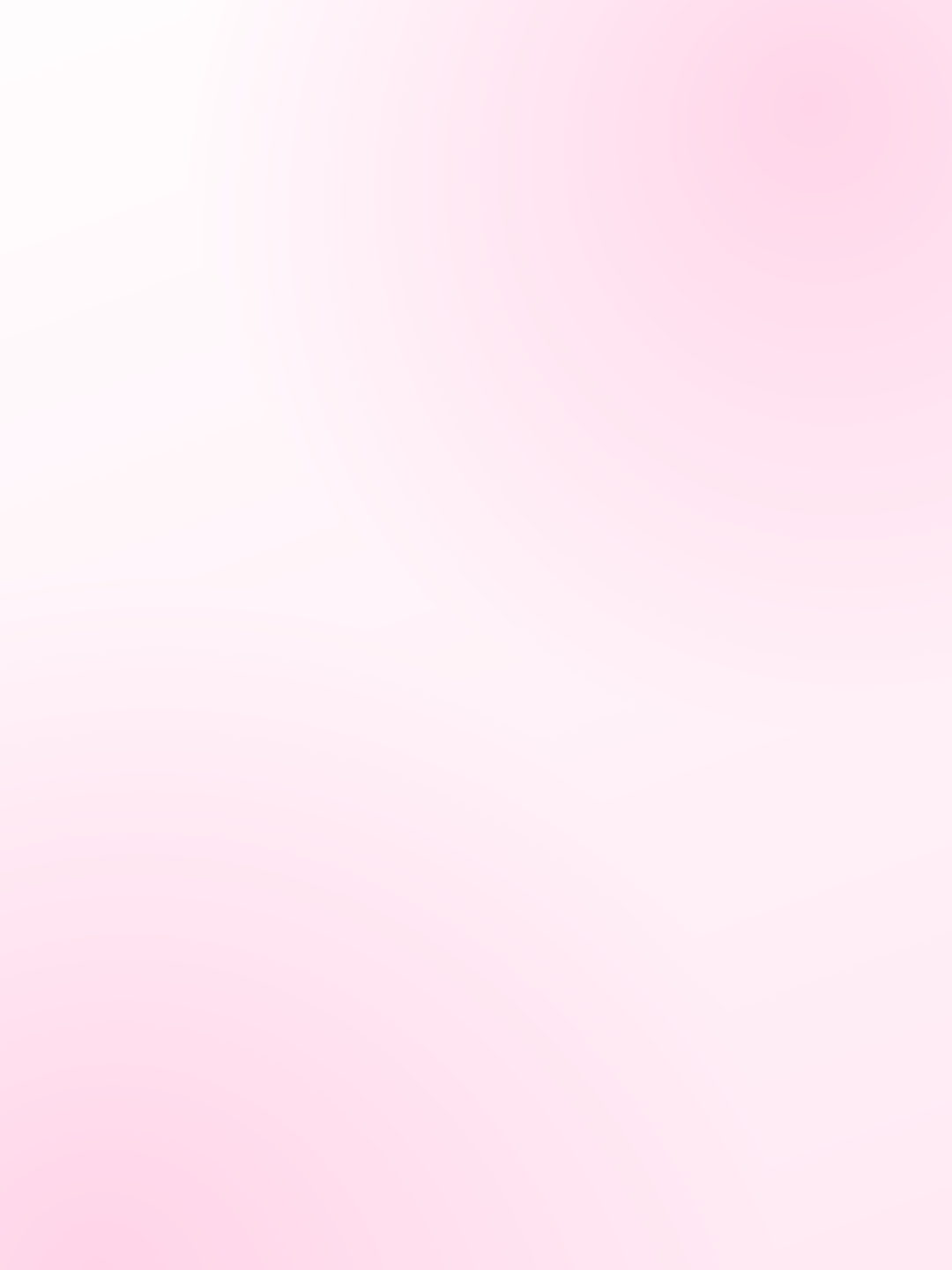 Soft pink glow gradient, Show Specials card