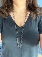 Bridgeland Pave Diamond Clasp and Chain | Ulka Rocks