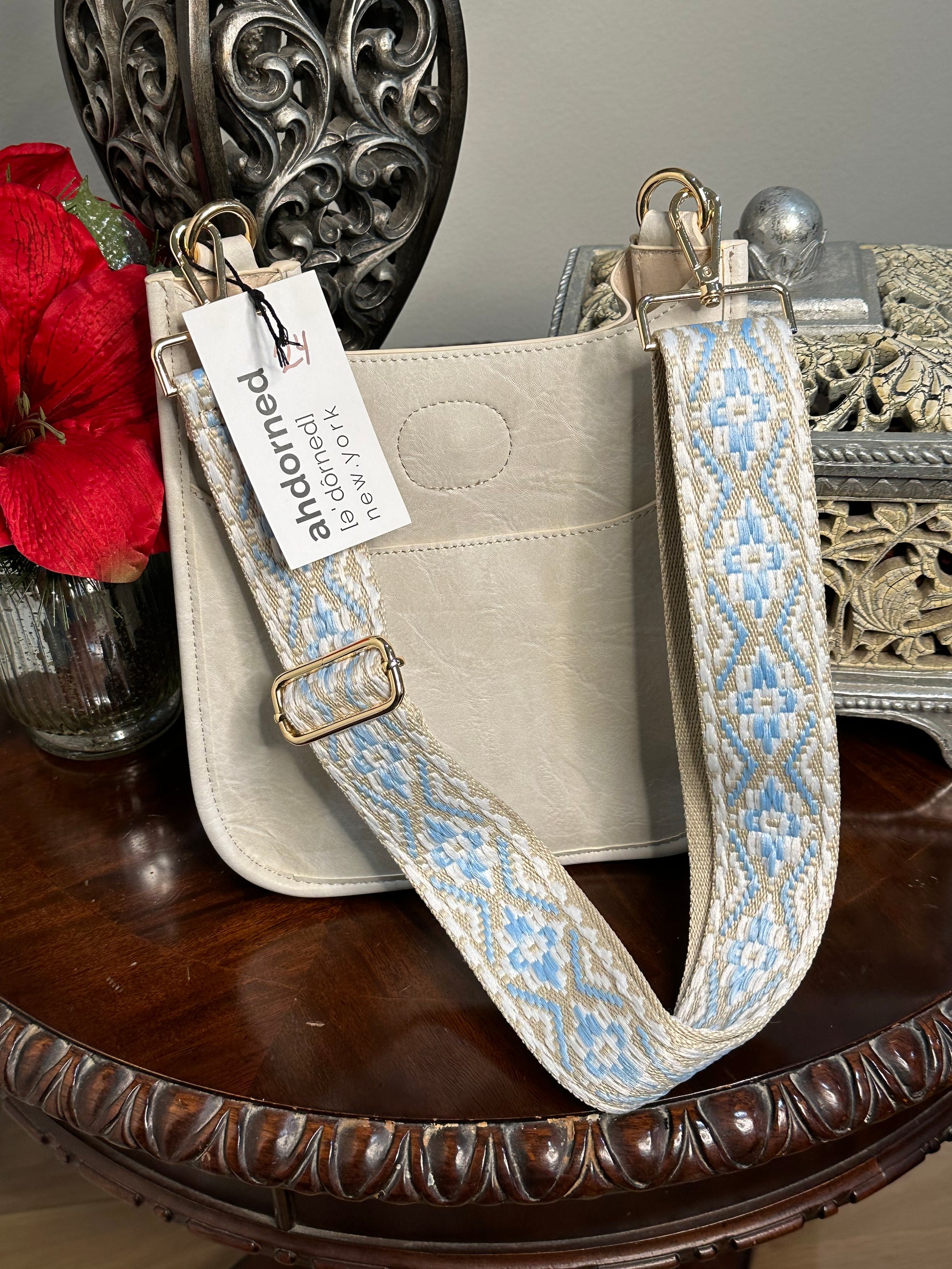 Ahdorned Purses - Lots of Options - Gold Hardware alternate view