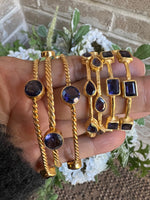 Gemstone Earrings and Bracelets - Iolite | Ulka Rocks