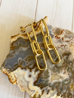 Alto Collection - Double Chain Dangle Earrings | Ulka Rocks