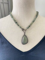 Prehnite Necklace and Pendant | Ulka Rocks