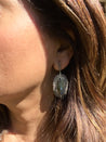Custom Order for Kimberly - Labradorite Diamond Earrings