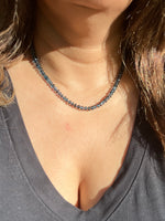 London Blue Necklace and London Blue Diamond Pendant | Ulka Rocks
