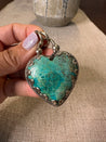 Sample Sale - Heart Gemstone Pendants