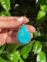 Kingman Blue Turquoise Koss Pendant | Ulka Rocks