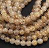 Custom Order:  Golden Rutile Quartz Necklace