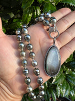 Tahitian Green Pearl Necklace | Ulka Rocks