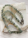 Prehnite Necklace and Pendant