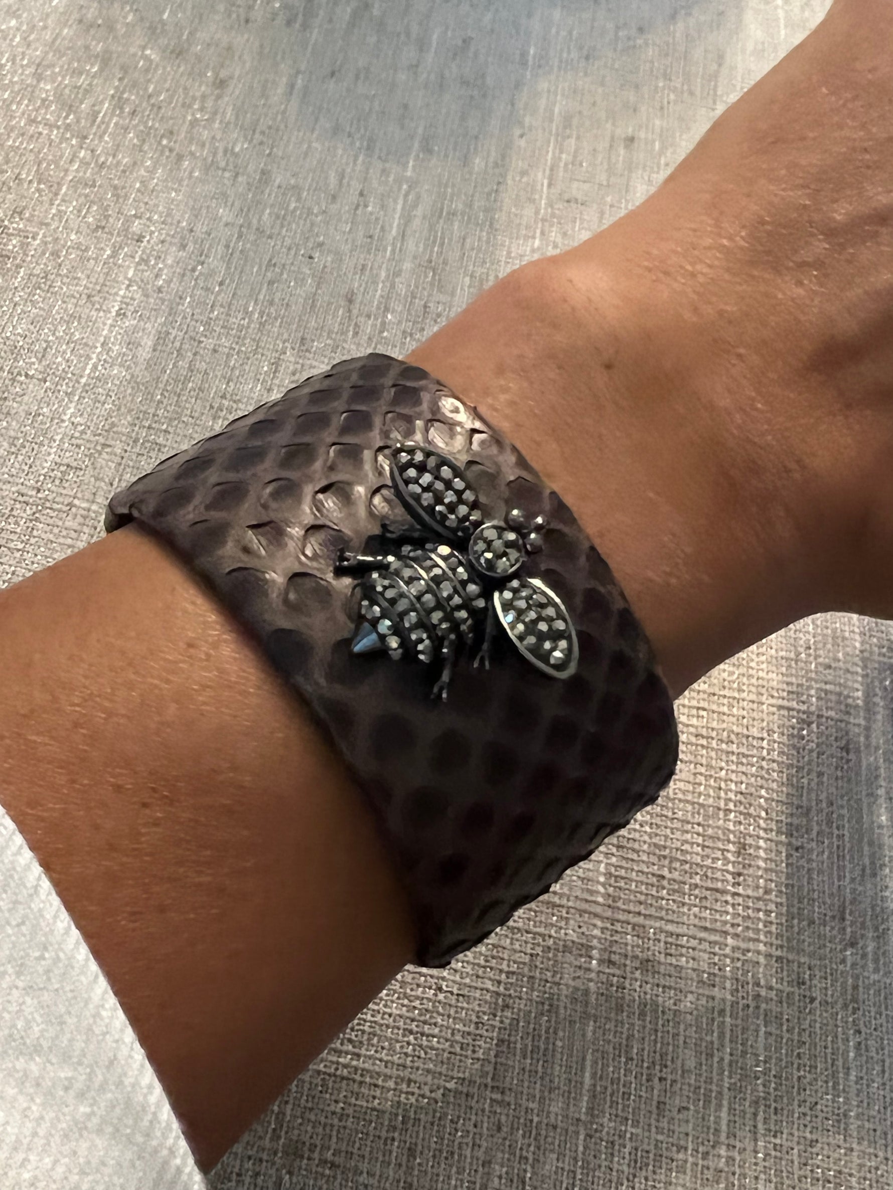Leather Bracelet Cuffs | Ulka Rocks