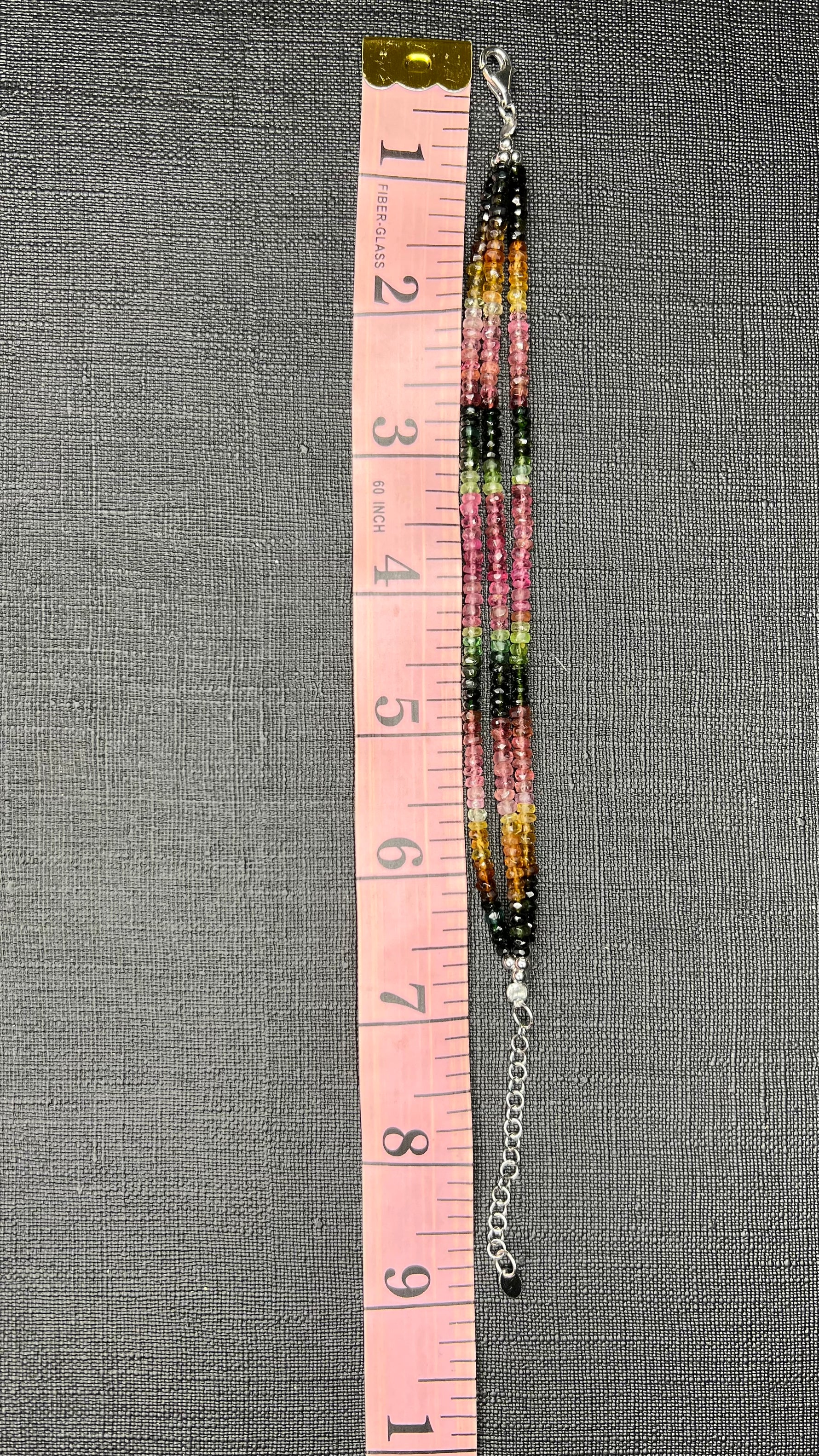 Pink Tourmaline Layered Bracelet | Ulka Rocks