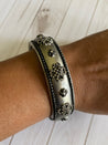 Sample Sale - Shiloh bracelet - silver flower