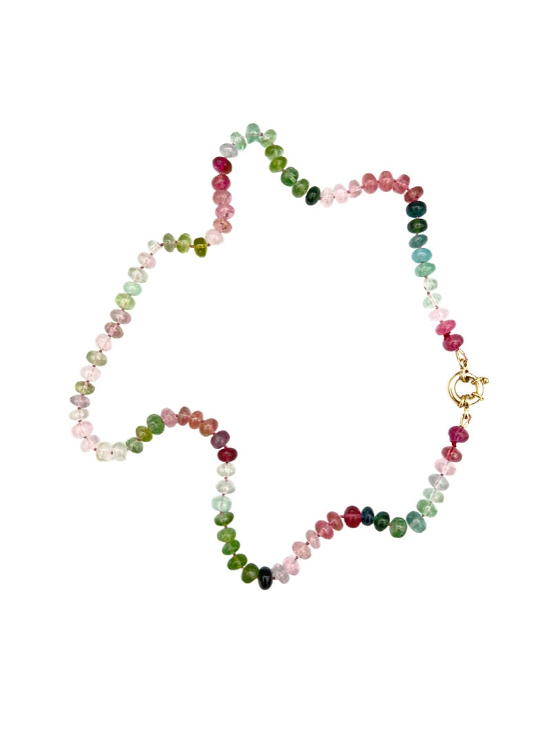 Afghan tourmaline necklace