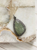 Prehnite Necklace and Pendant | Ulka Rocks