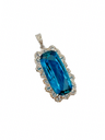 London Blue Necklace and  London Blue Diamond Pendant