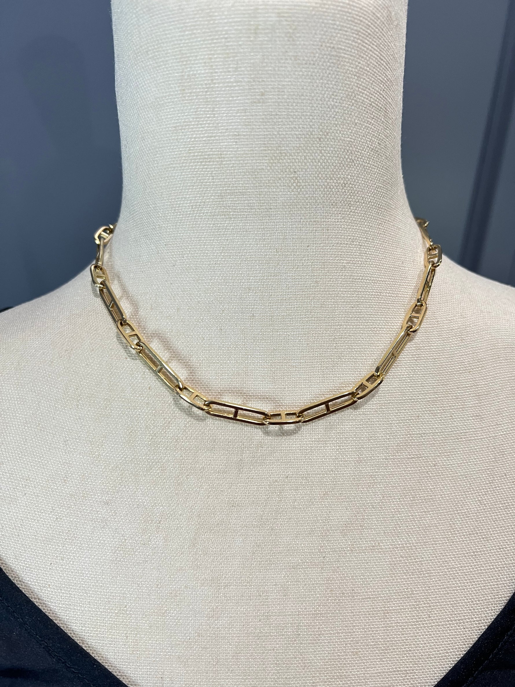 16" Or 18" Necklace in 14K Gold | Ulka Rocks
