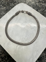Sterling Silver Rope Bracelet | Ulka Rocks