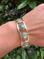 Blue Labradorite Earrings | Ulka Rocks