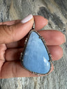 Custom Order for Sue - Owyhee Opal Diamond Pendant and Necklace