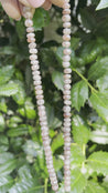 Mystic Sapphire Necklace and Porcelain Jasper Diamond Pendant